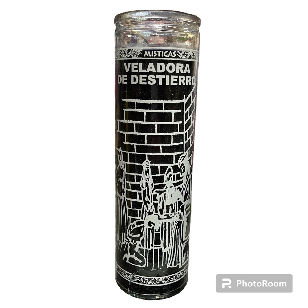 Unburied 7 days candle/ vela destierro 7 dias
